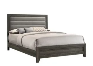 grey king bed